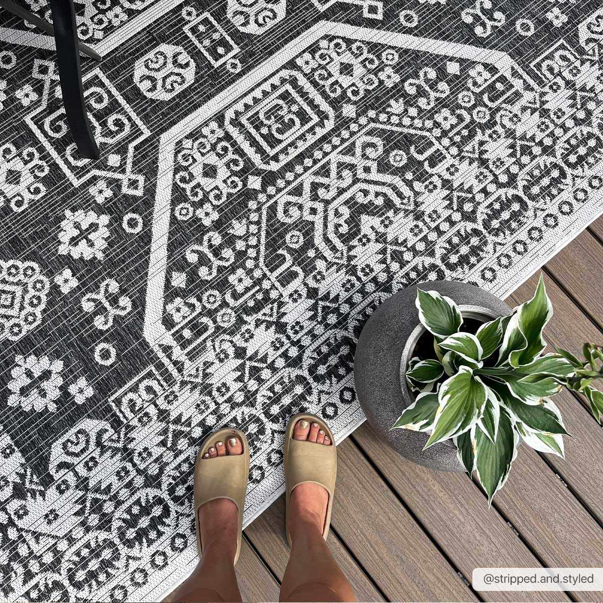 Kingscliff Nordic Outdoor Rug - Clearance by Boutique Rugs