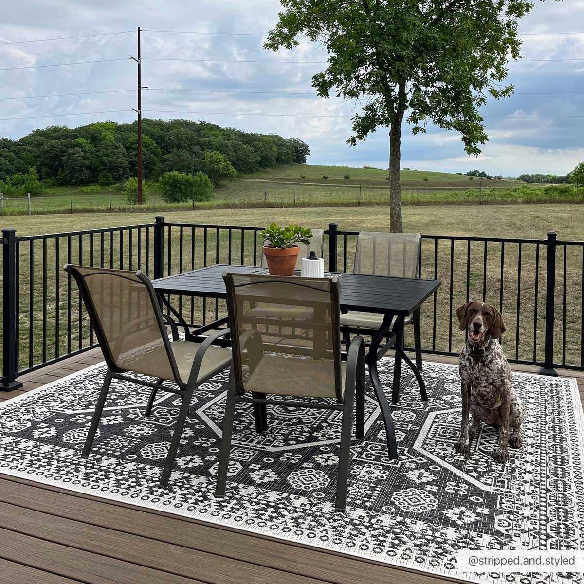 Kingscliff Nordic Outdoor Rug - Clearance by Boutique Rugs