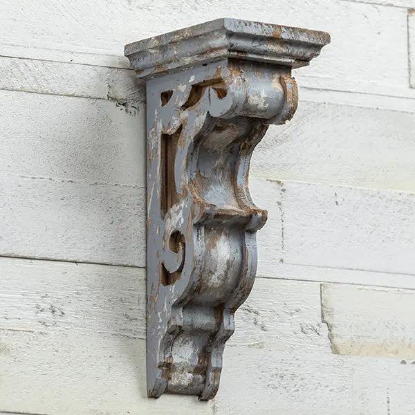 Antique Inspired Distressed Wooden Corbel, Pick Your Style by Decor Steals