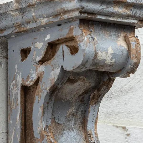 Antique Inspired Distressed Wooden Corbel, Pick Your Style by Decor Steals