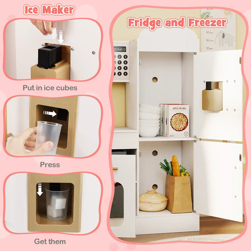Corner Kitchen with Lights and Sounds for Kids Ages 3+ by DirectDeals