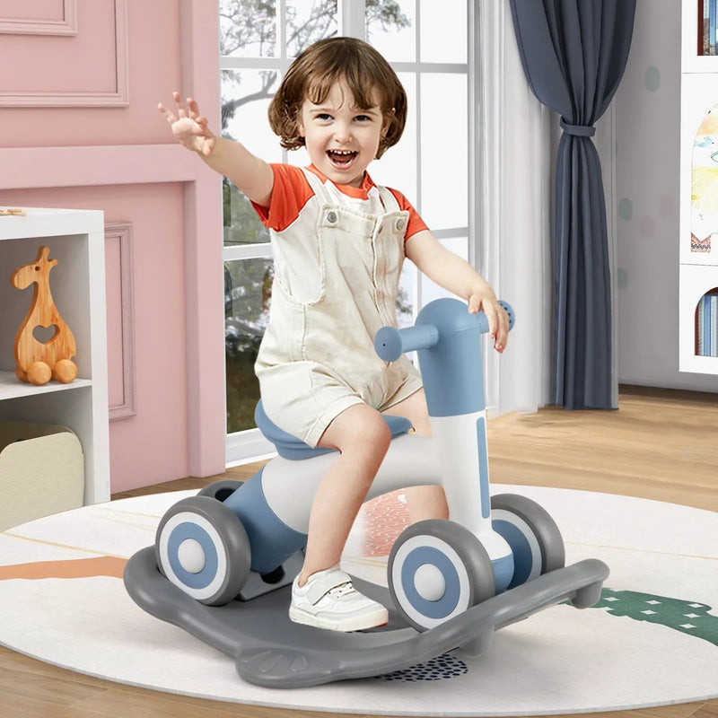 3 in 1 Rocking Horse with Detachable Balance Board and Seat by DirectDeals