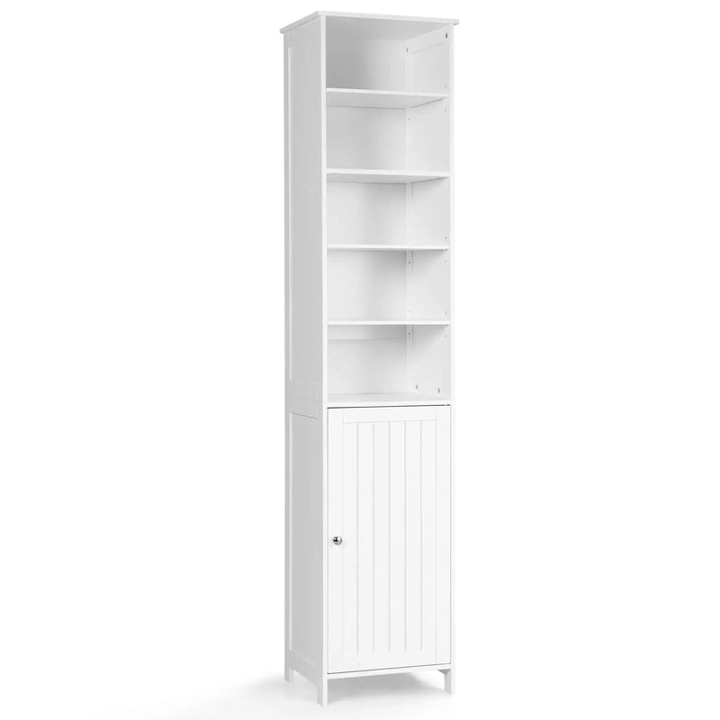 Costway 72 Inches Free Standing Tall Floor Bathroom Storage Cabinet by DirectDeals