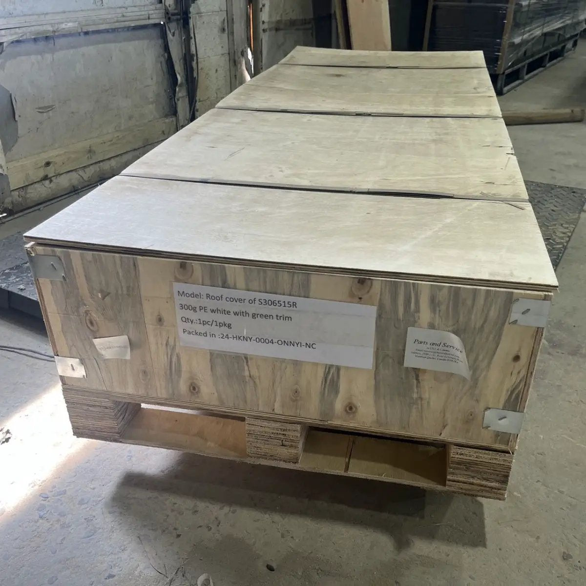 Cover Replacement for Single Truss Arch Storage Shelter by Chery Industrial