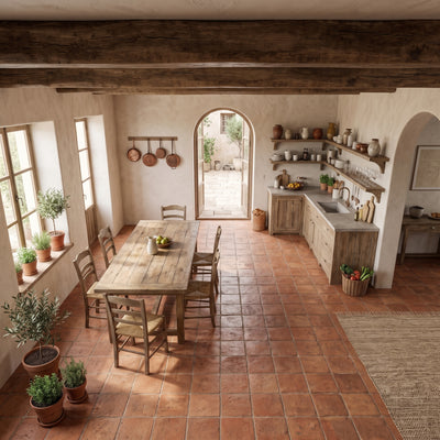 Terracotta Kitchen Tiles