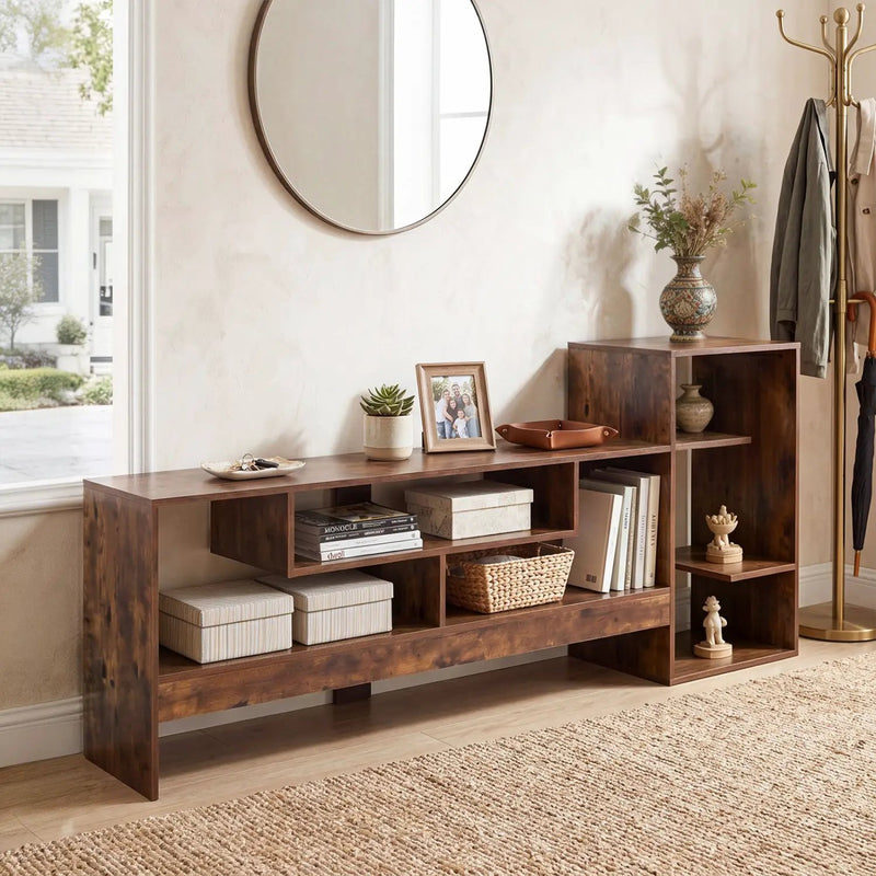 TV Stand for 55 Inch TV with Power Outlets and Storage by DirectDeals