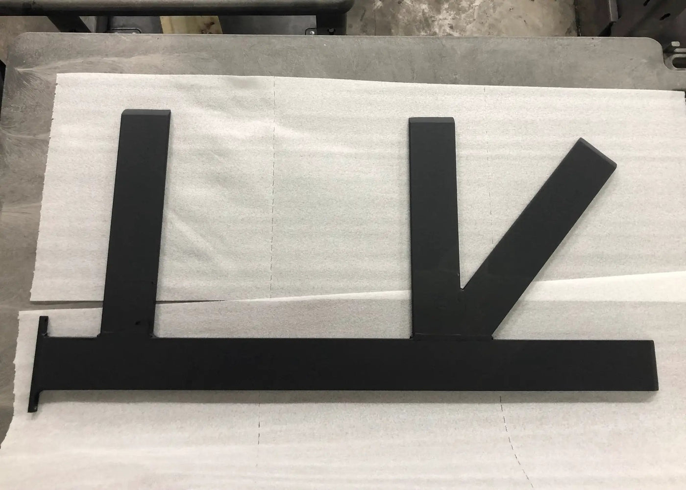 The Original™ Industrial 1 inch Custom Support Bracket by The Original Granite Bracket