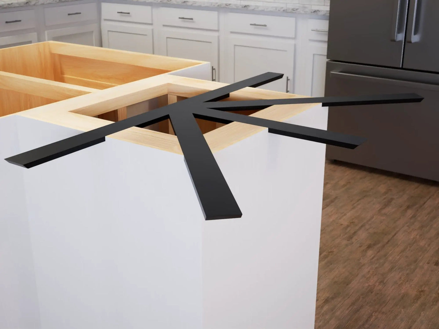The Original™ Custom Support Brackets by The Original Granite Bracket