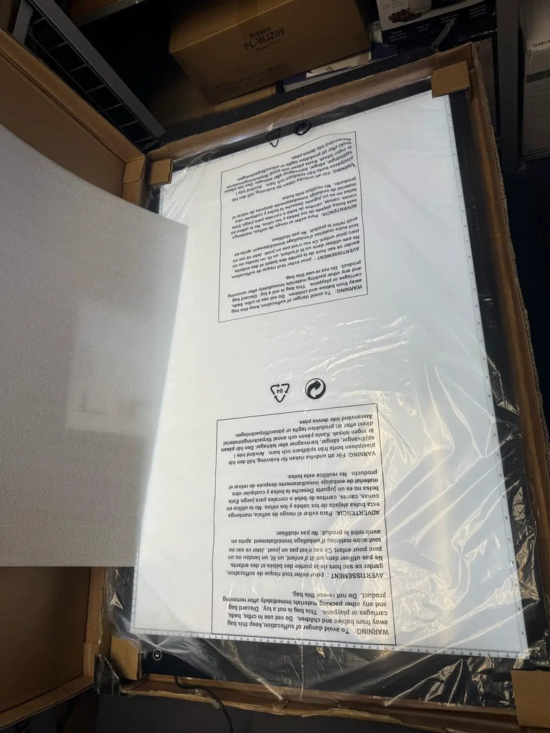 Open Box TOHETO Rechargeable A1 Light Pad 35.4"x23.6", Large LED Light Board for Diamond Painting, 3-Color Modes Light Box, 5 Levels/Stepless Dimming Light Table, Lightbox for Tracing and Drawing, Sketching by Selzalot