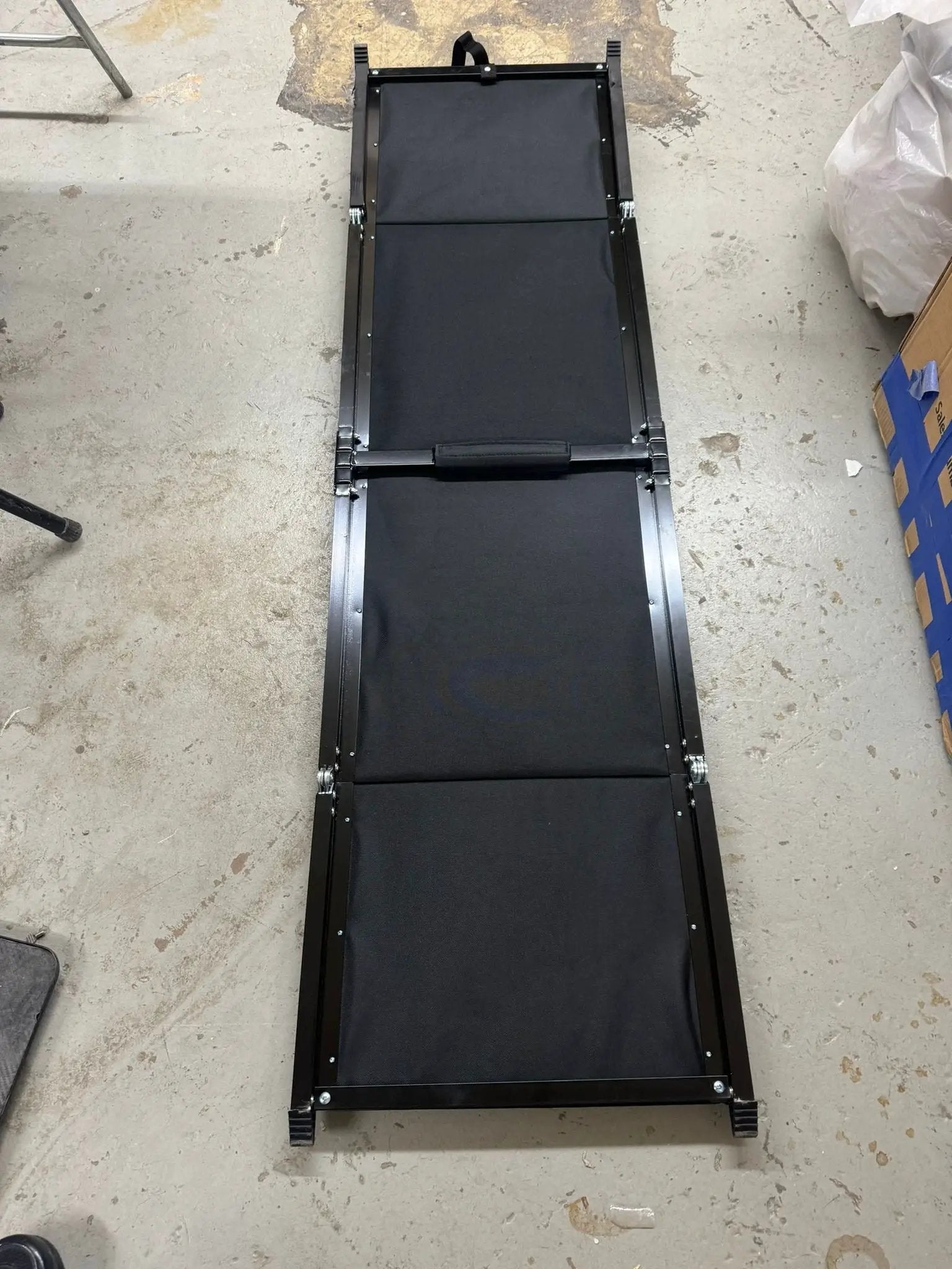 Open Box Petbank 62" Dog Ramp for Car, Foldable Large Dog Car Ramp with Anti-Slip Rug Surface, 17" Wide Dog Ramp Steps for Large Medium Small Dogs, Up by Selzalot