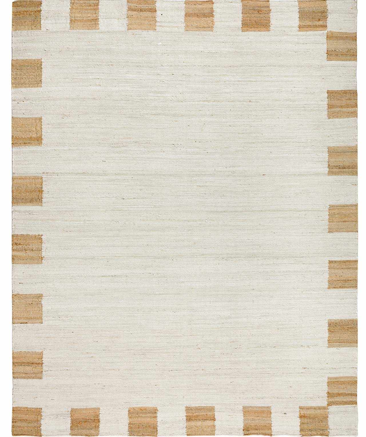 Rocio White Jute Carpet by Boutique Rugs