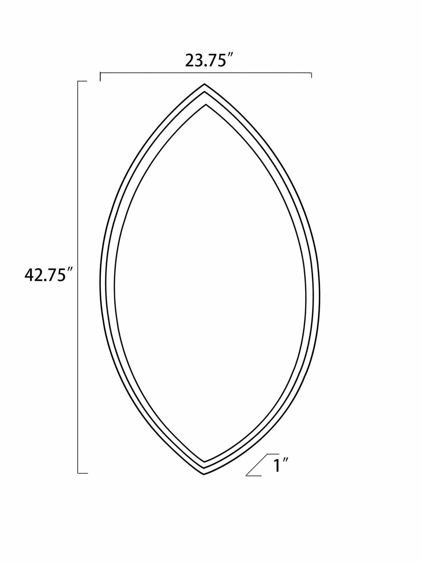 Dalyan Mirror - Clearance by Boutique Rugs