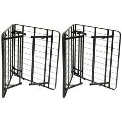 King-size Steel Folding Metal Platform Bed Frame by HomePacific