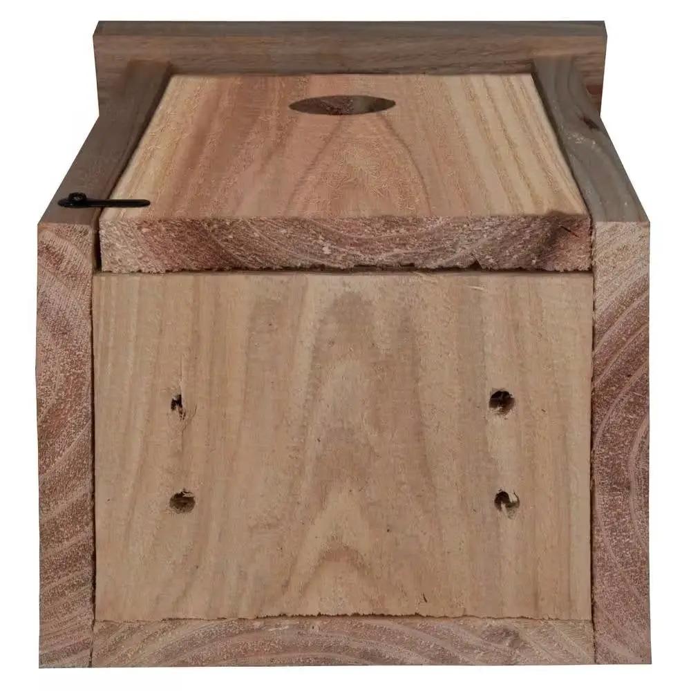 Cedar Birdhouse for Blue Birds with Easy Open Front Panel by HomePacific