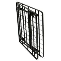 Twin-size Steel Folding Metal Platform Bed Frame by HomePacific