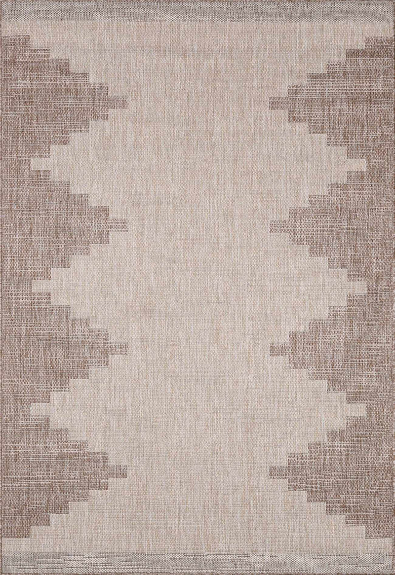 Djugun Beige Indoor & Outdoor Rug by Boutique Rugs