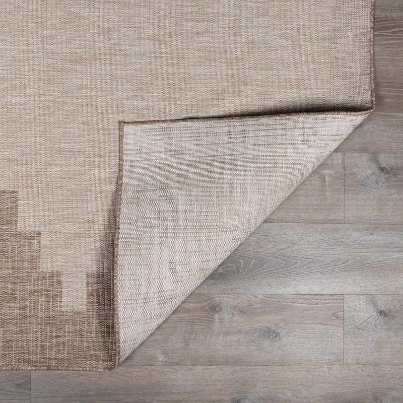 Djugun Beige Indoor & Outdoor Rug by Boutique Rugs