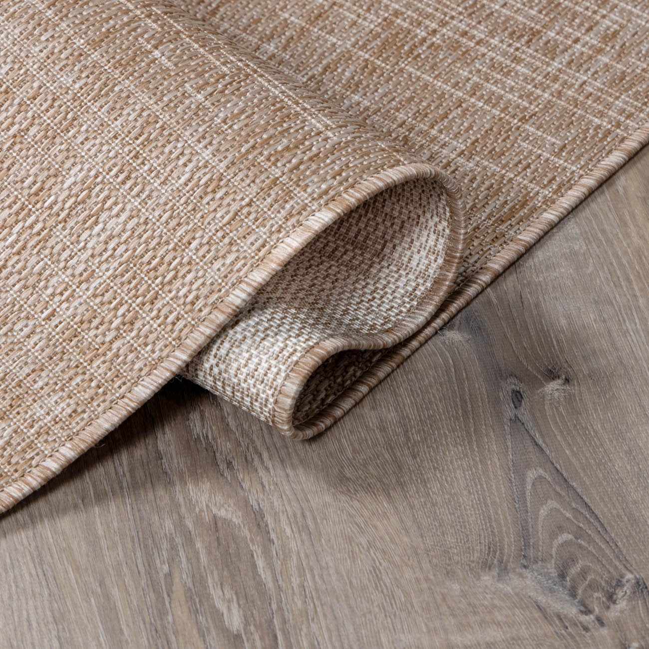 Djugun Beige Indoor & Outdoor Rug by Boutique Rugs
