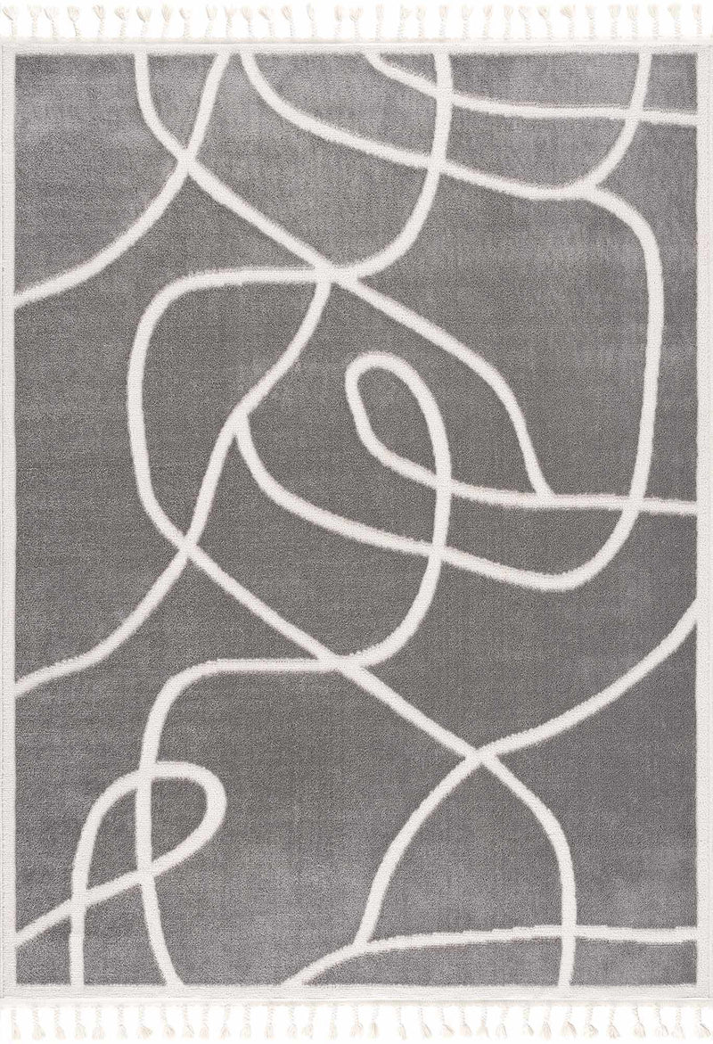 Azana Modern Gray Area Rug - Clearance by Boutique Rugs