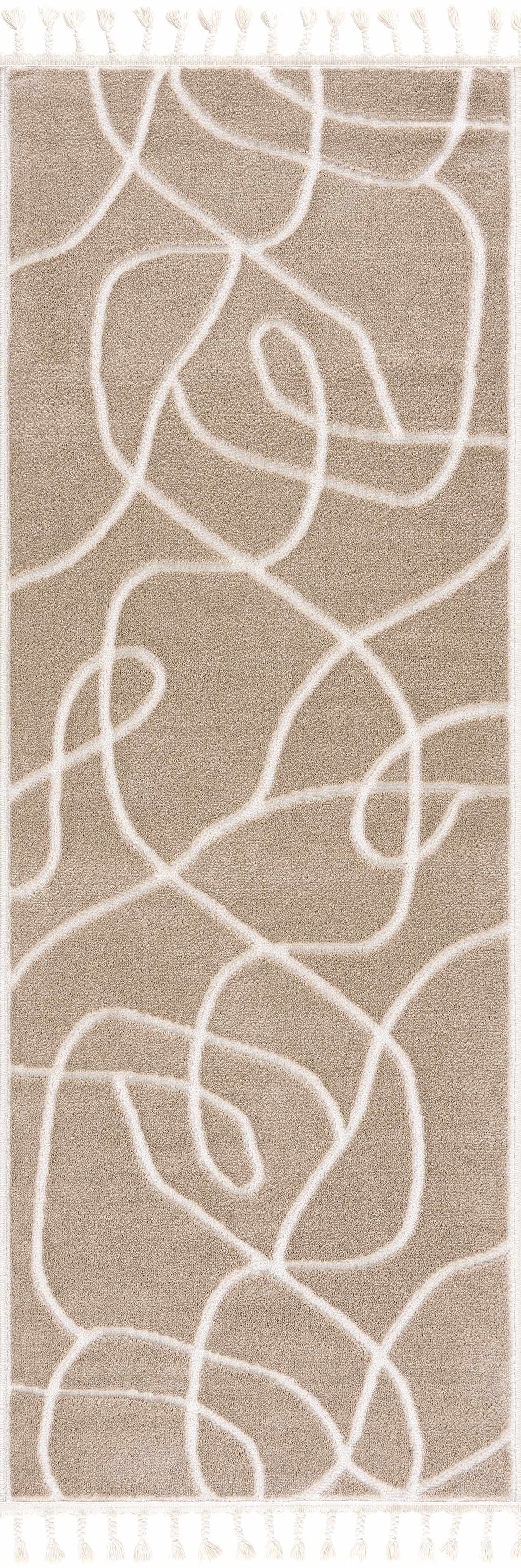 Azana Cream Area Rug by Hauteloom