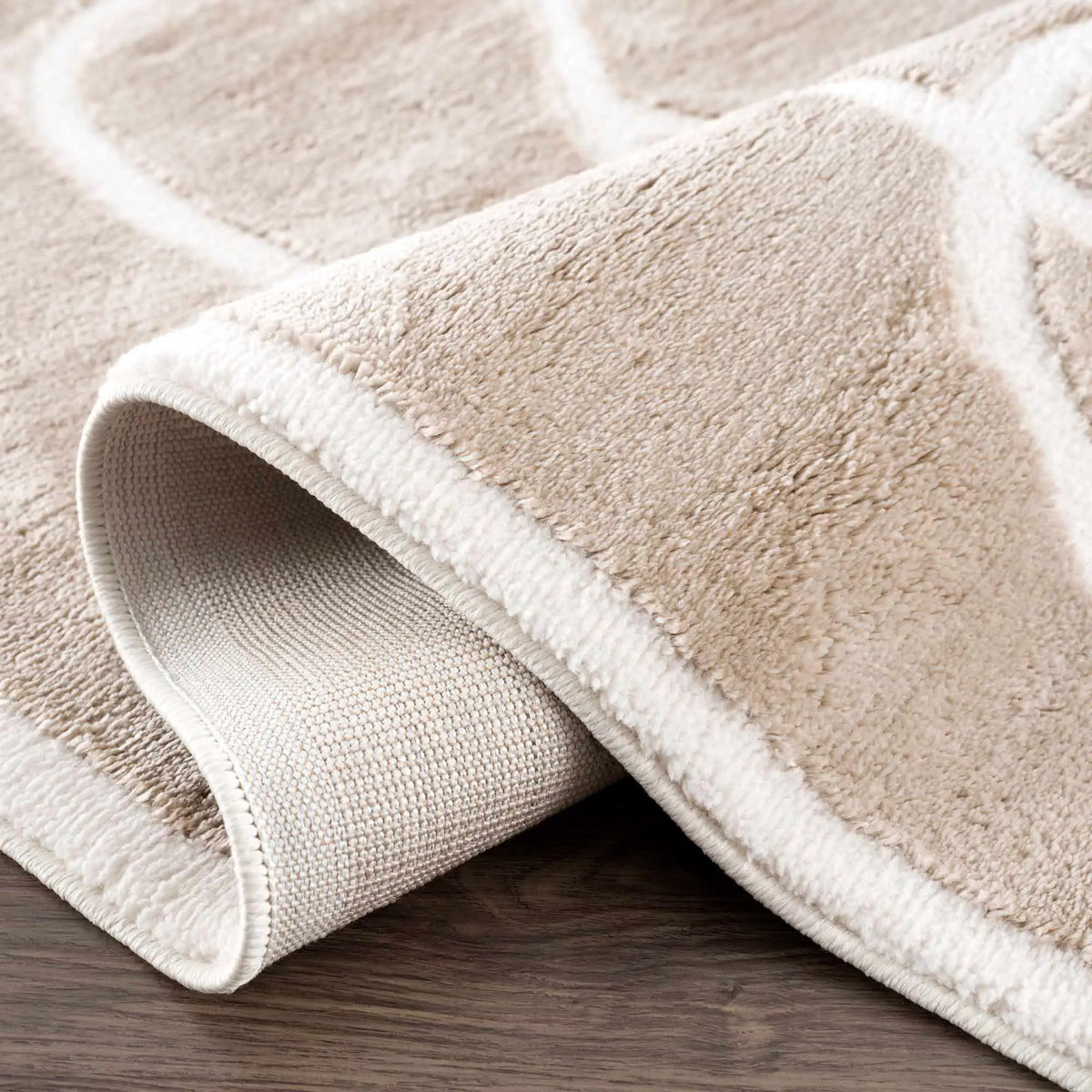 Azana Cream Area Rug by Hauteloom