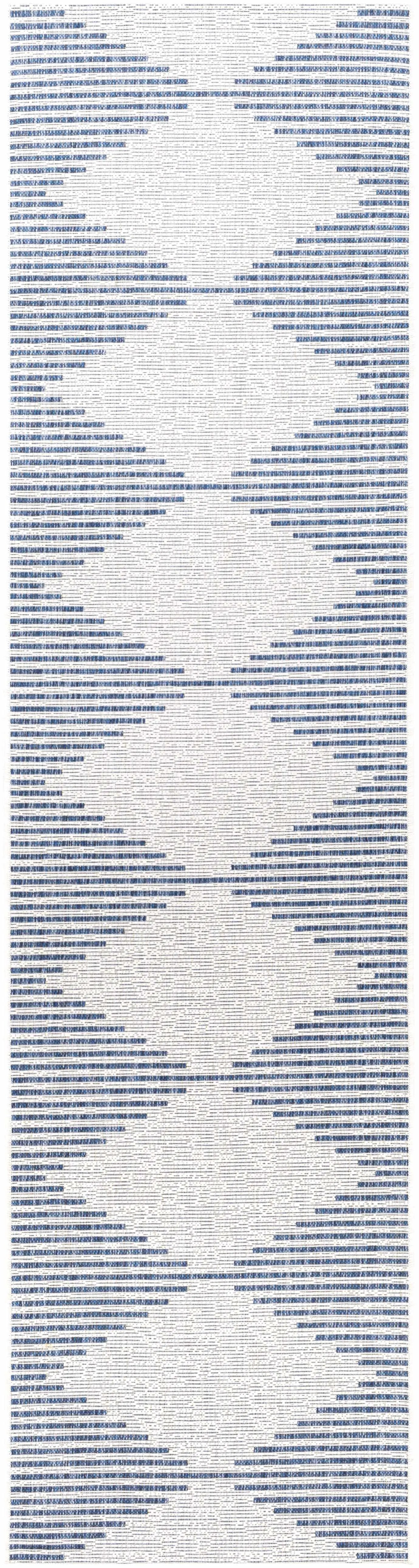 Stephan Blue & Cream Outdoor Rug by Boutique Rugs