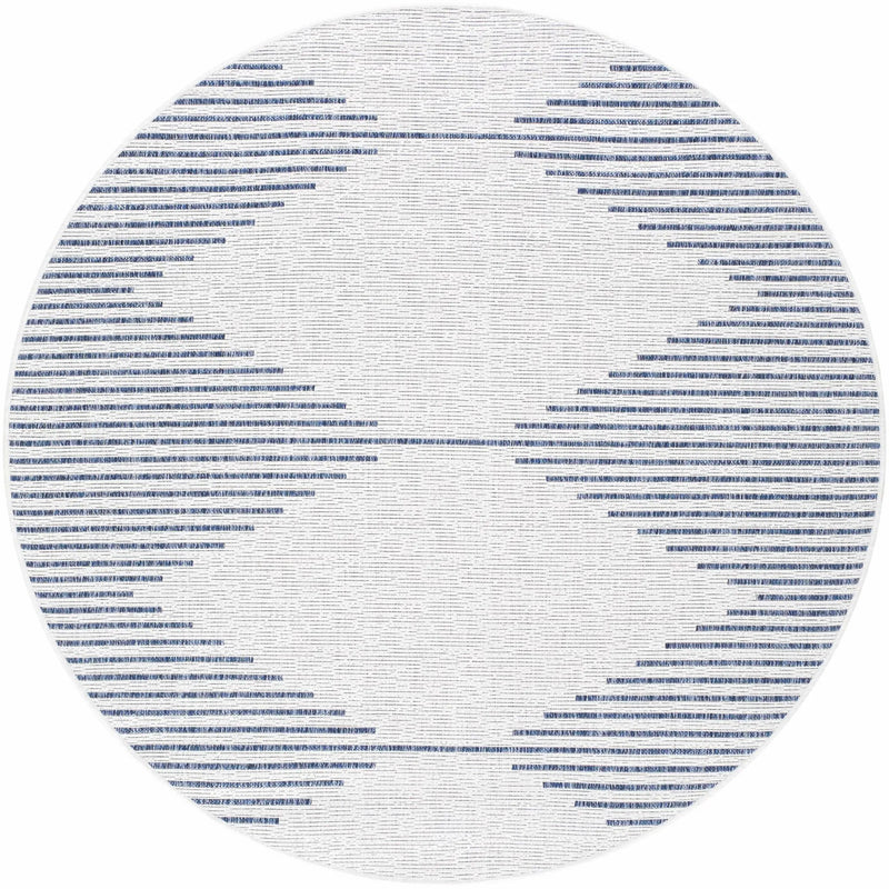 Stephan Blue & Cream Outdoor Rug by Boutique Rugs