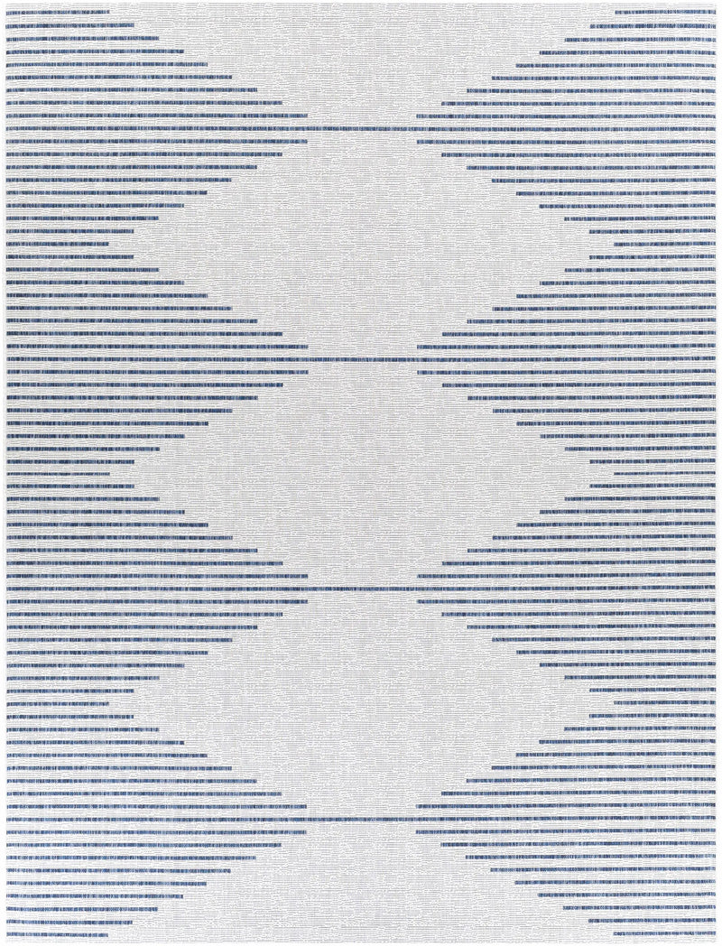Stephan Blue & Cream Outdoor Rug by Boutique Rugs