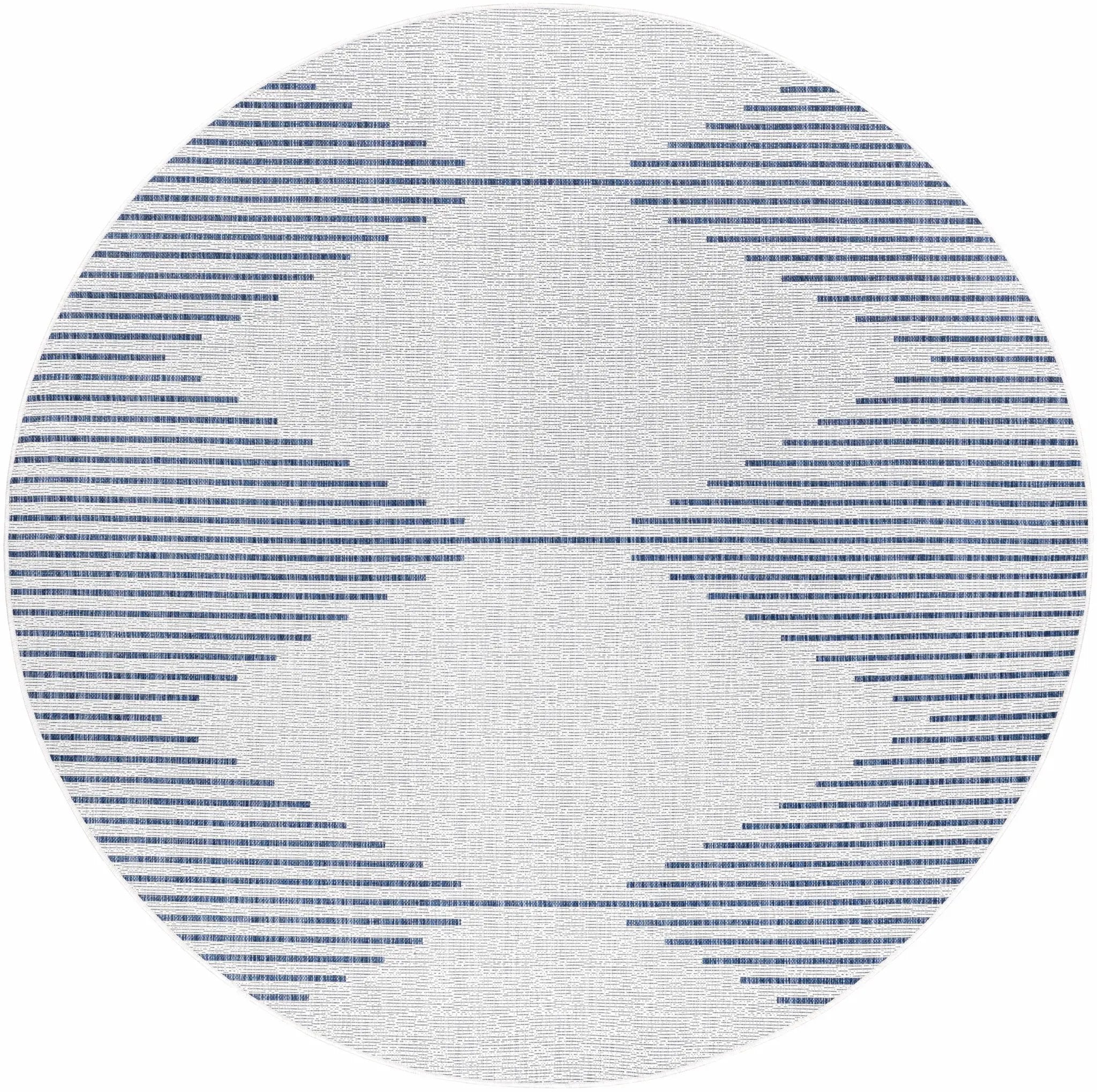 Stephan Blue & Cream Outdoor Rug by Boutique Rugs