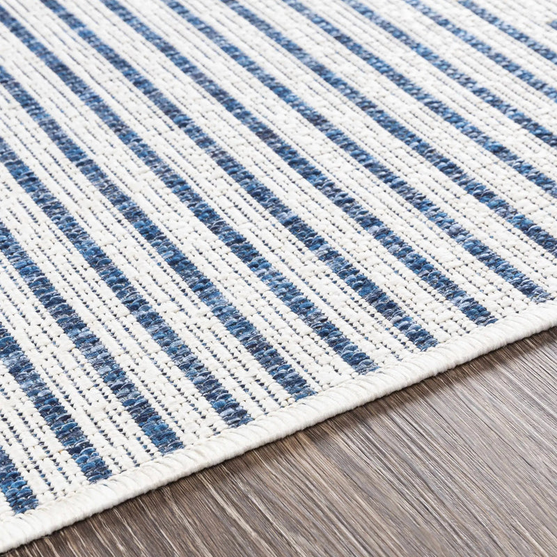 Stephan Blue & Cream Outdoor Rug by Boutique Rugs