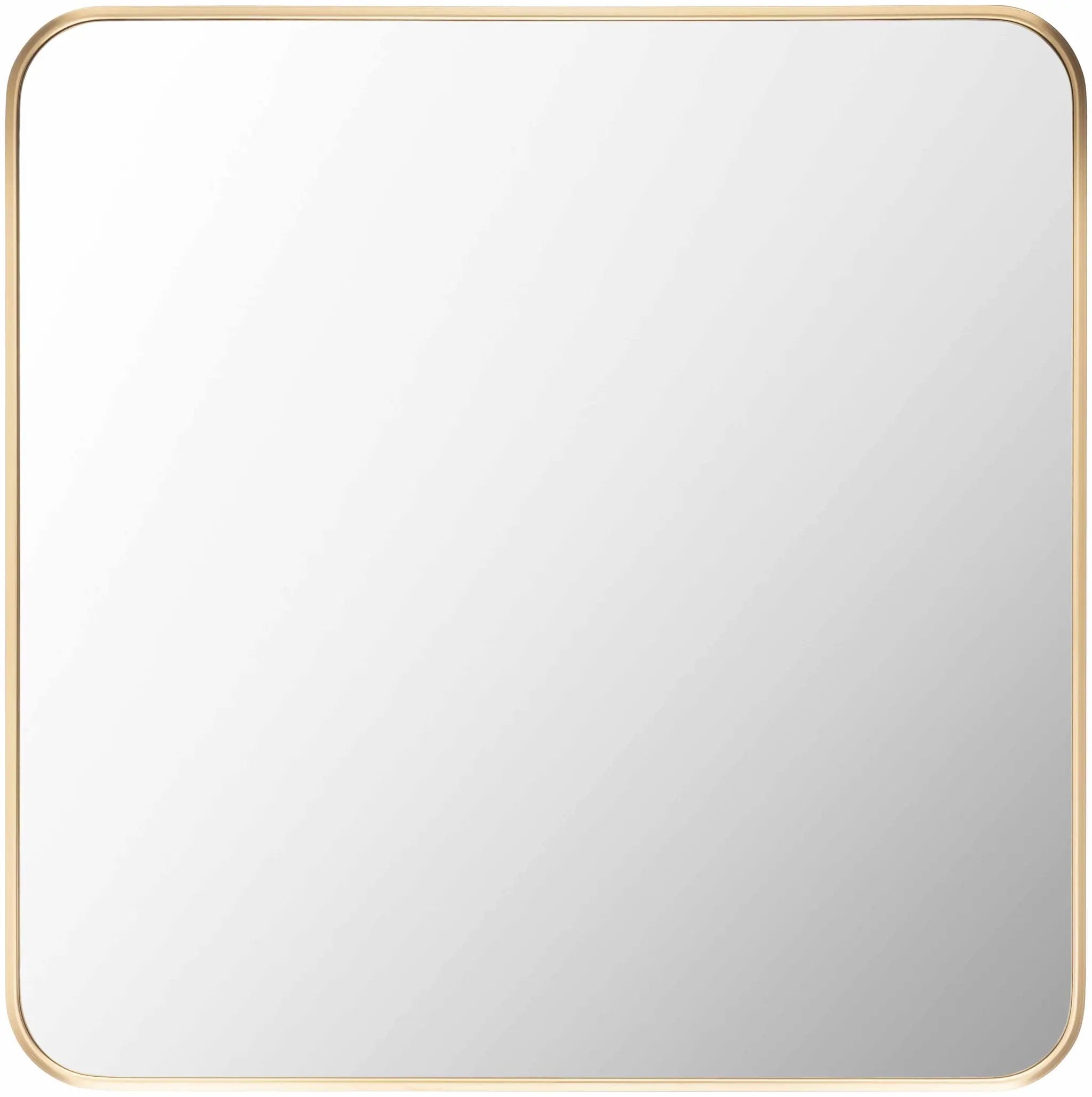 Ockenfels Modern Arched Gold Wall Mirror by Boutique Rugs