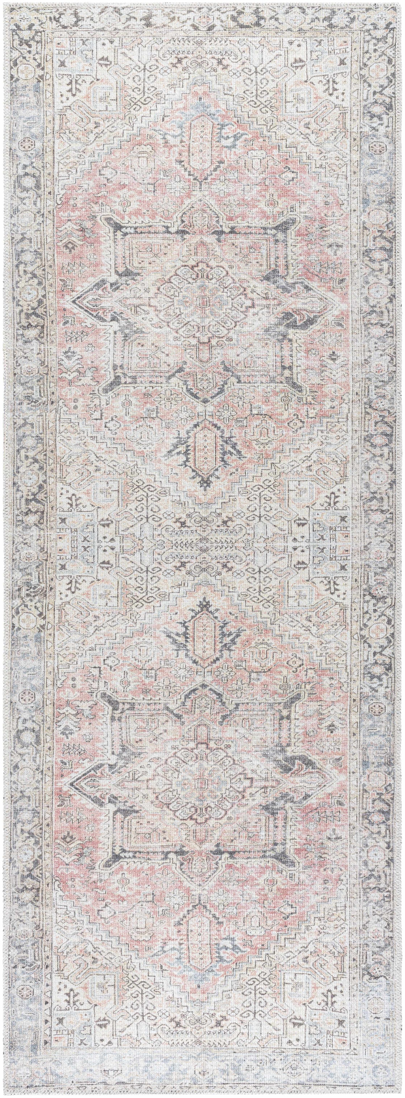 Darling Machine Woven Becki Owens x LIVABLISS BODA-2303 Washable Area Rug by Boutique Rugs