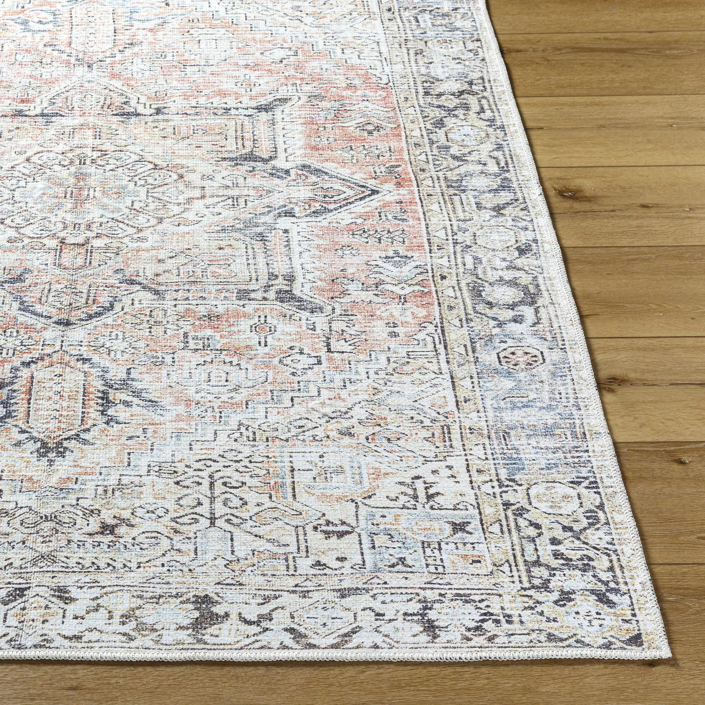 Darling Machine Woven Becki Owens x LIVABLISS BODA-2303 Washable Area Rug by Boutique Rugs