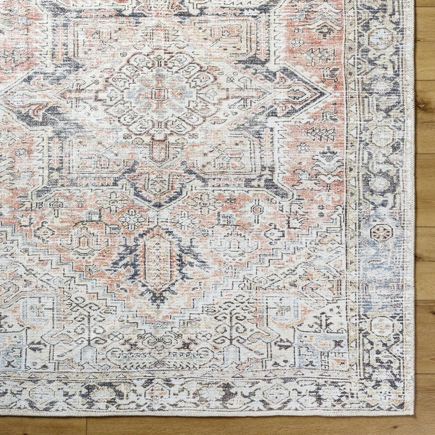 Darling Machine Woven Becki Owens x LIVABLISS BODA-2303 Washable Area Rug by Boutique Rugs
