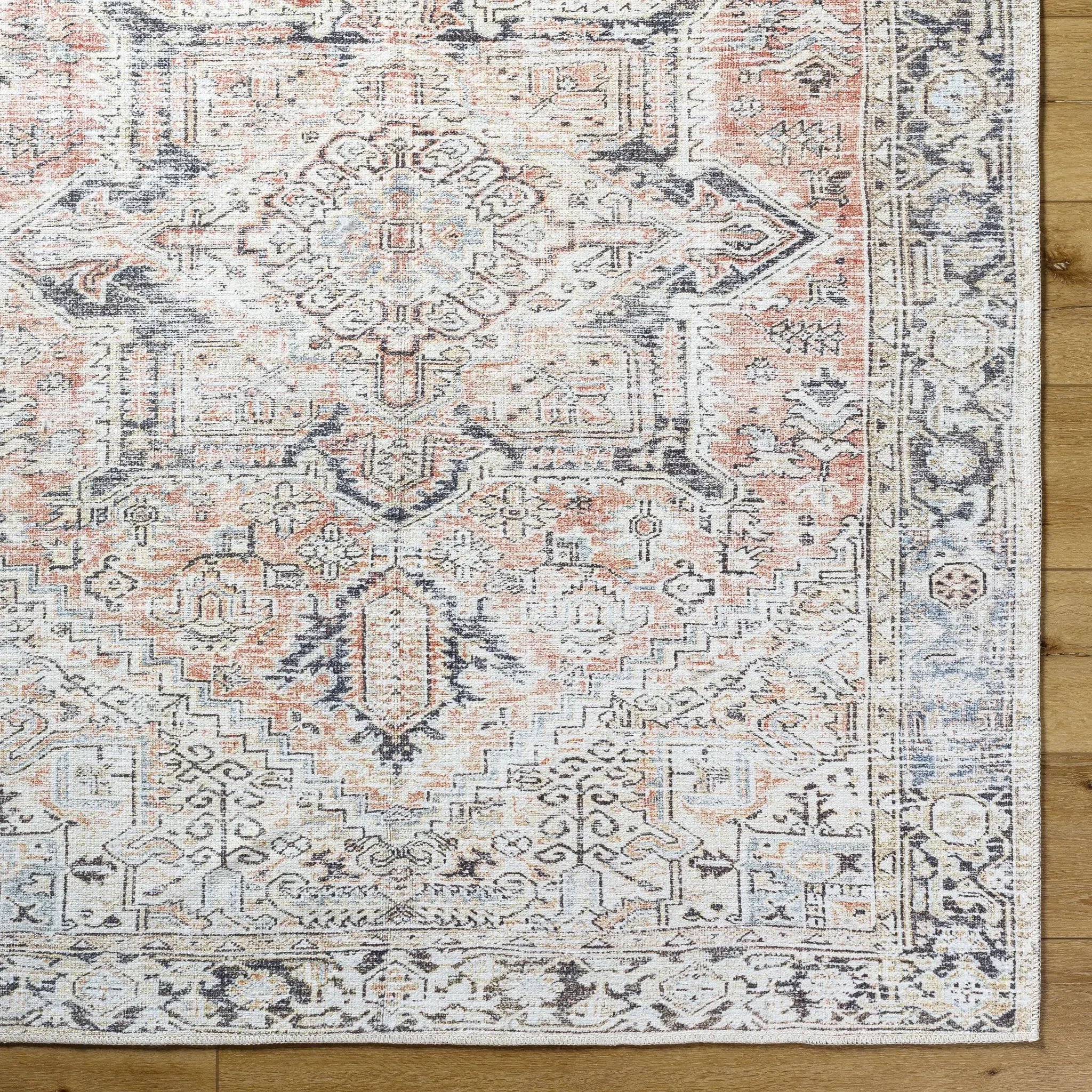 Darling Machine Woven Becki Owens x LIVABLISS BODA-2303 Washable Area Rug by Boutique Rugs