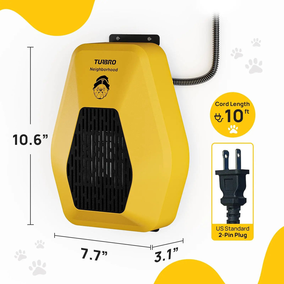 Neighborhood DH800A Dog House Heater by TURBRO