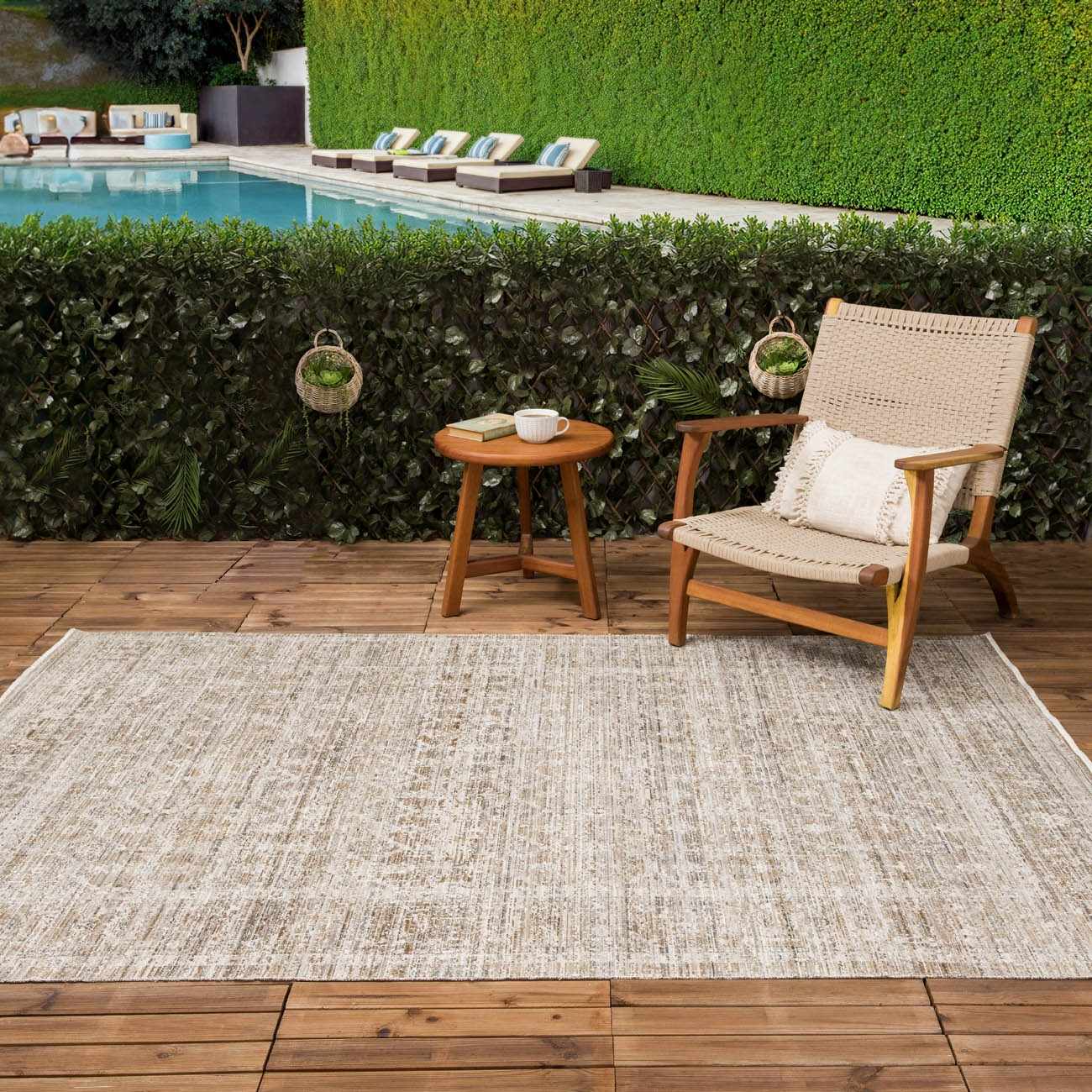 Uzuri Washable Outdoor Area Rug - Clearance by Boutique Rugs