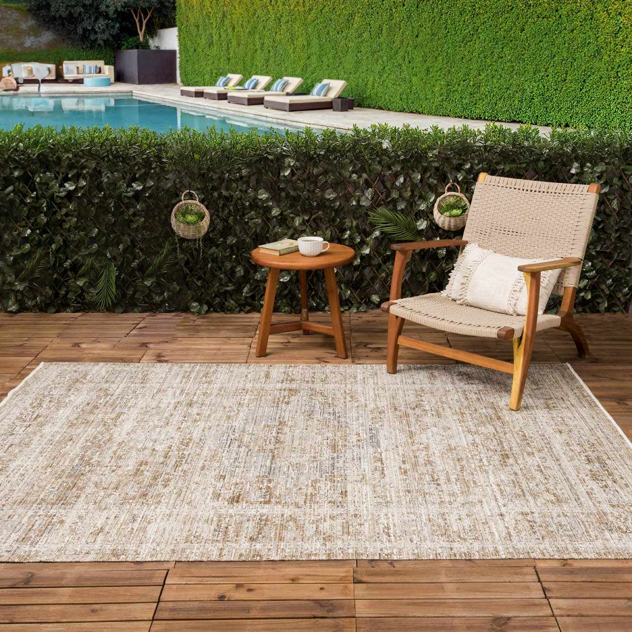 Aistys Washable Outdoor Area Rug - Clearance by Boutique Rugs