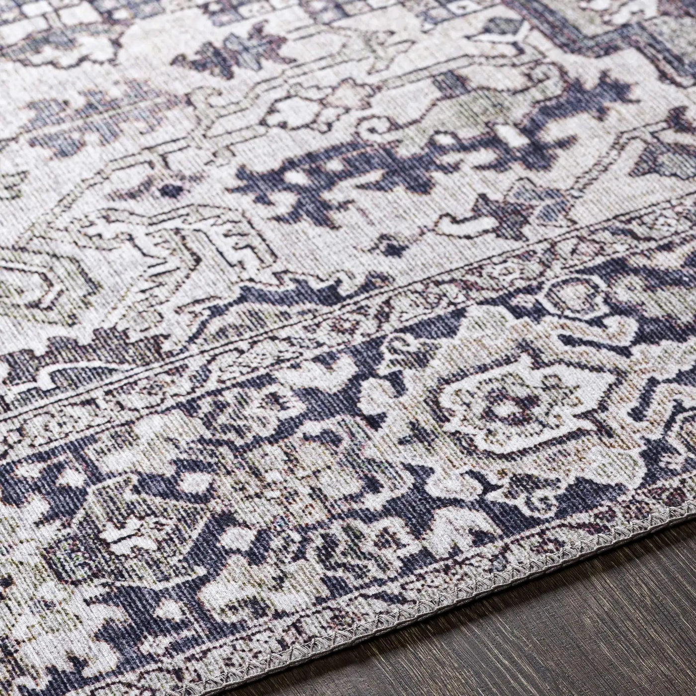 Neyland Iris Gray Area Rug 2359 by Boutique Rugs