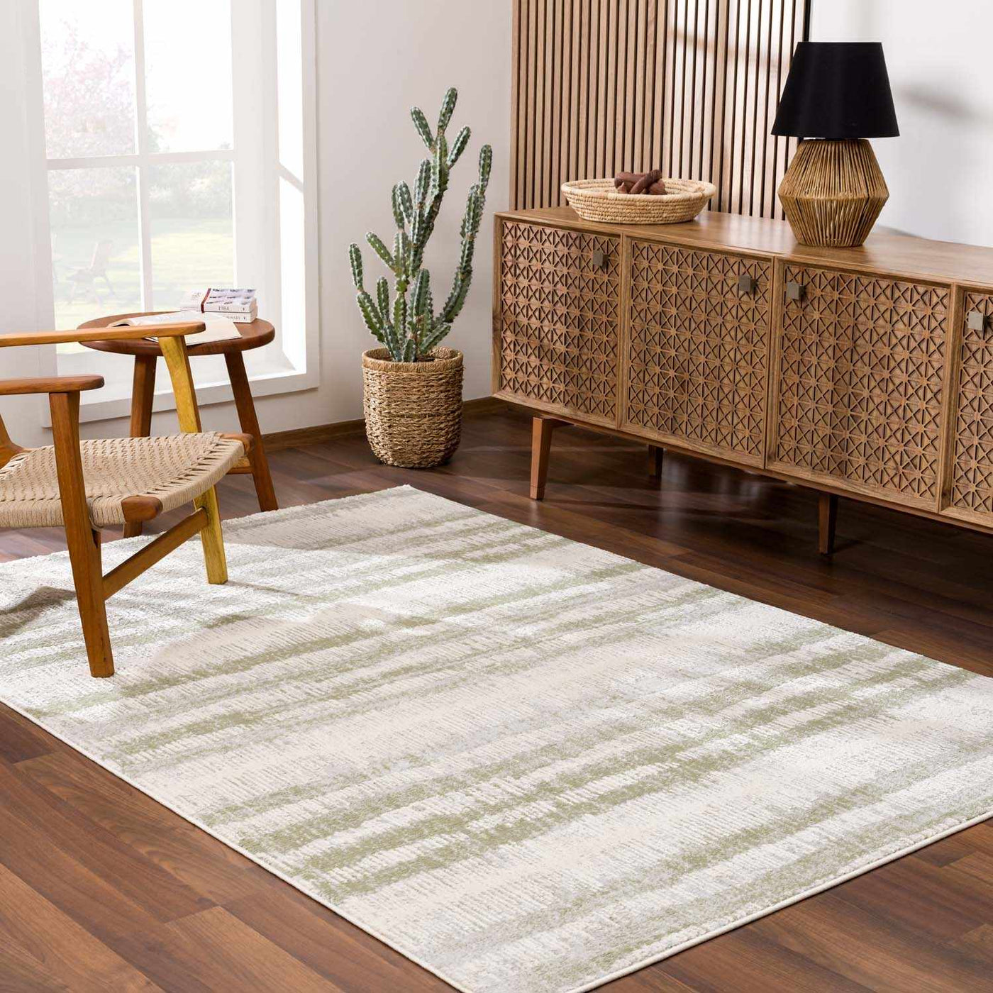 Asmara Green Area Rug by Boutique Rugs