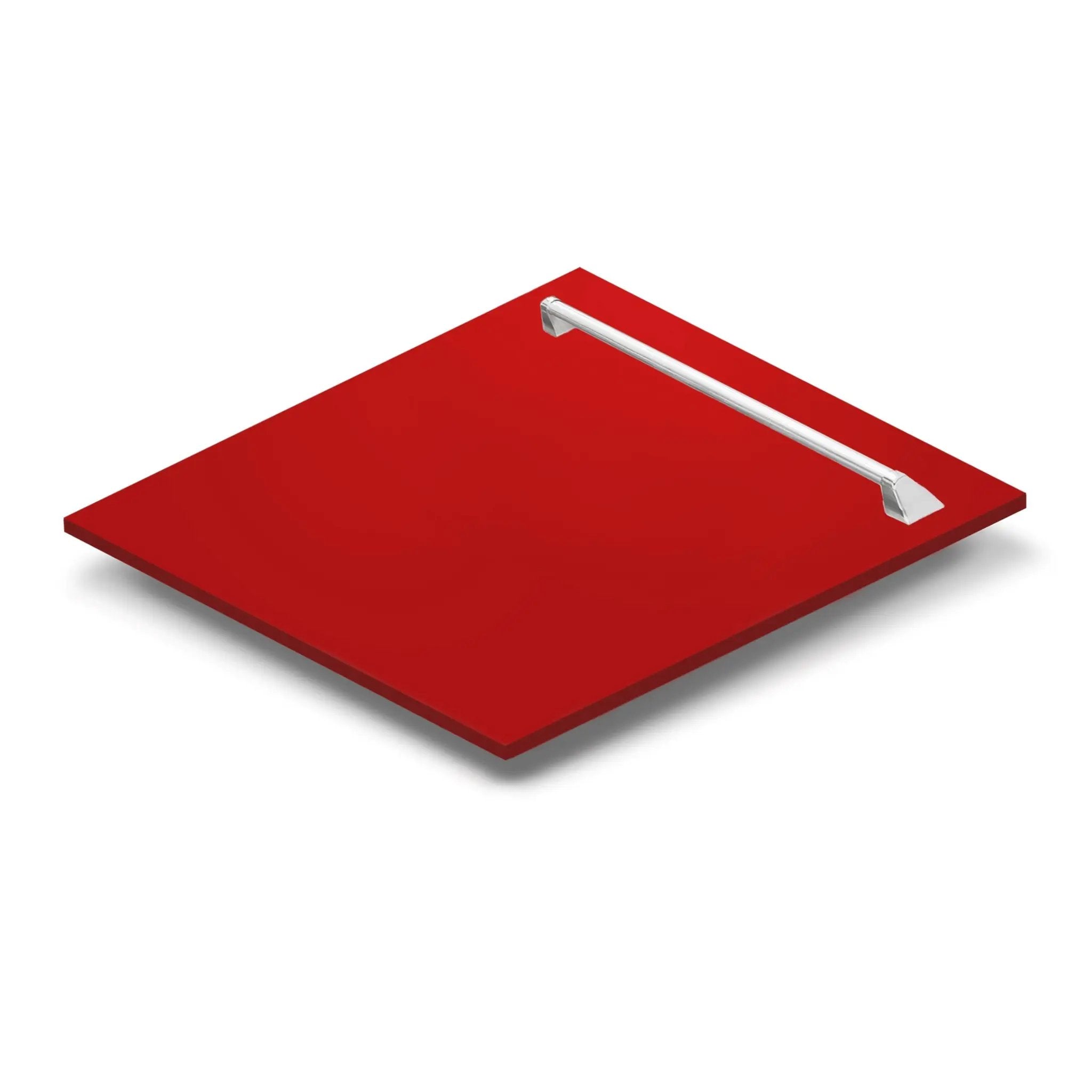 ZLINE 24" Dishwasher in Red Matt panel, Stainless Tub, DWV-RM-24 by Farmhouse Kitchen and Bath