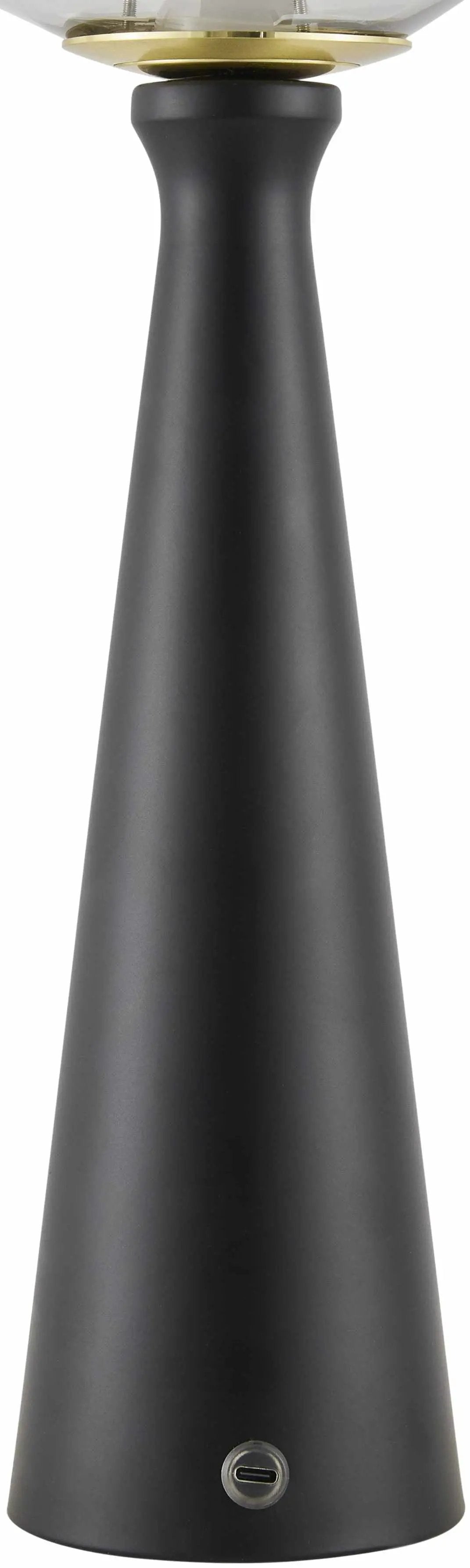 Dinteloord Black Table Lamp by Boutique Rugs
