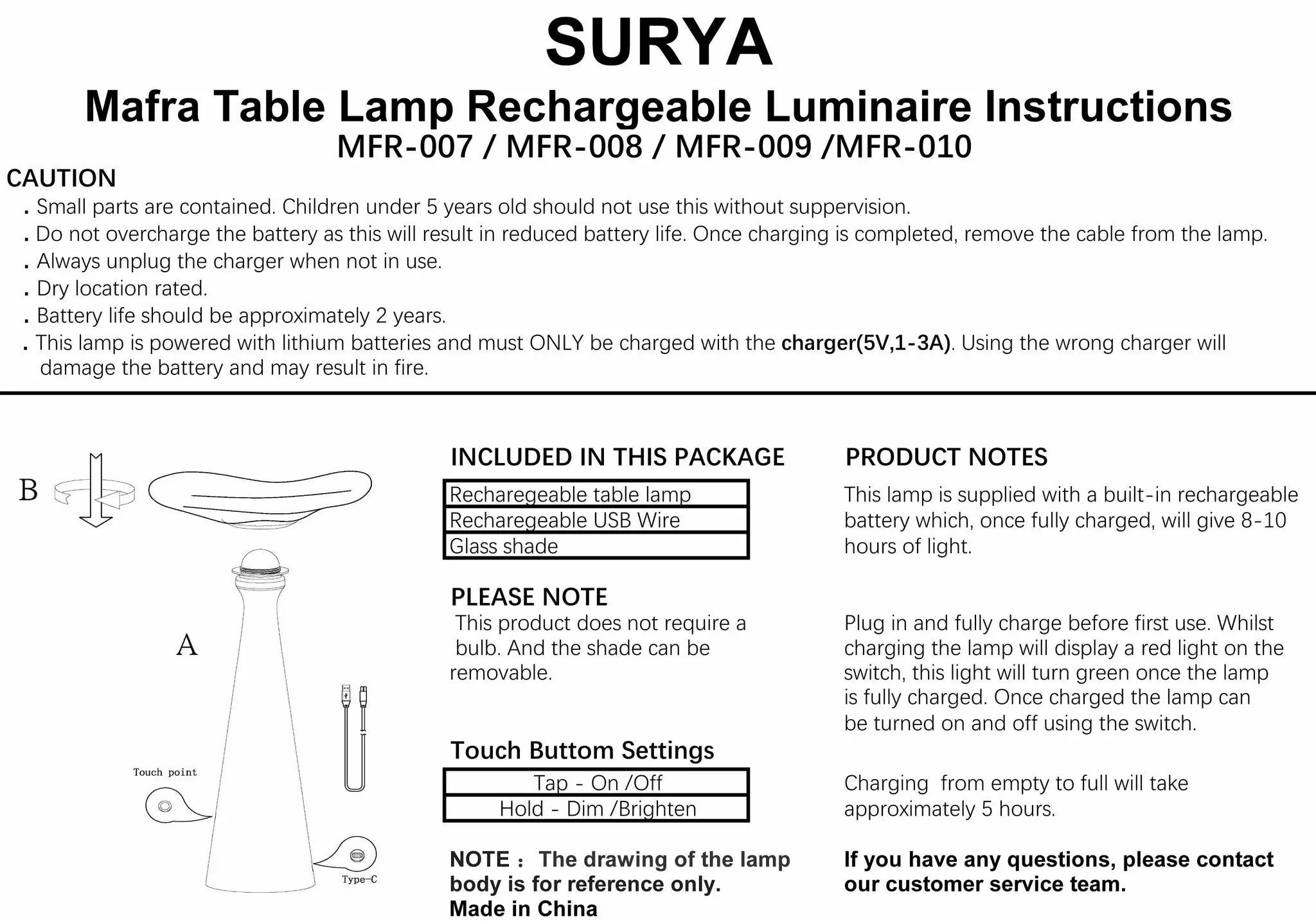 Dinteloord Black Table Lamp by Boutique Rugs