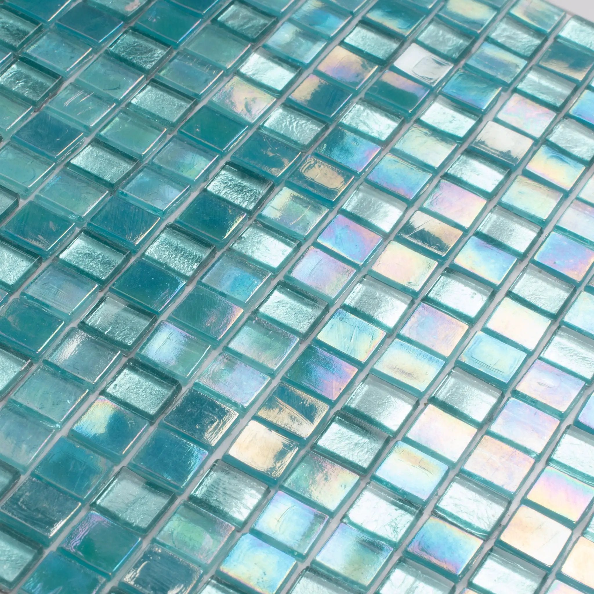 Mint Green 12x12 Uniform Square Glossy Glass Mosaic Tile (20 pack, 18.69 sq ft/case) by Apollo Tile