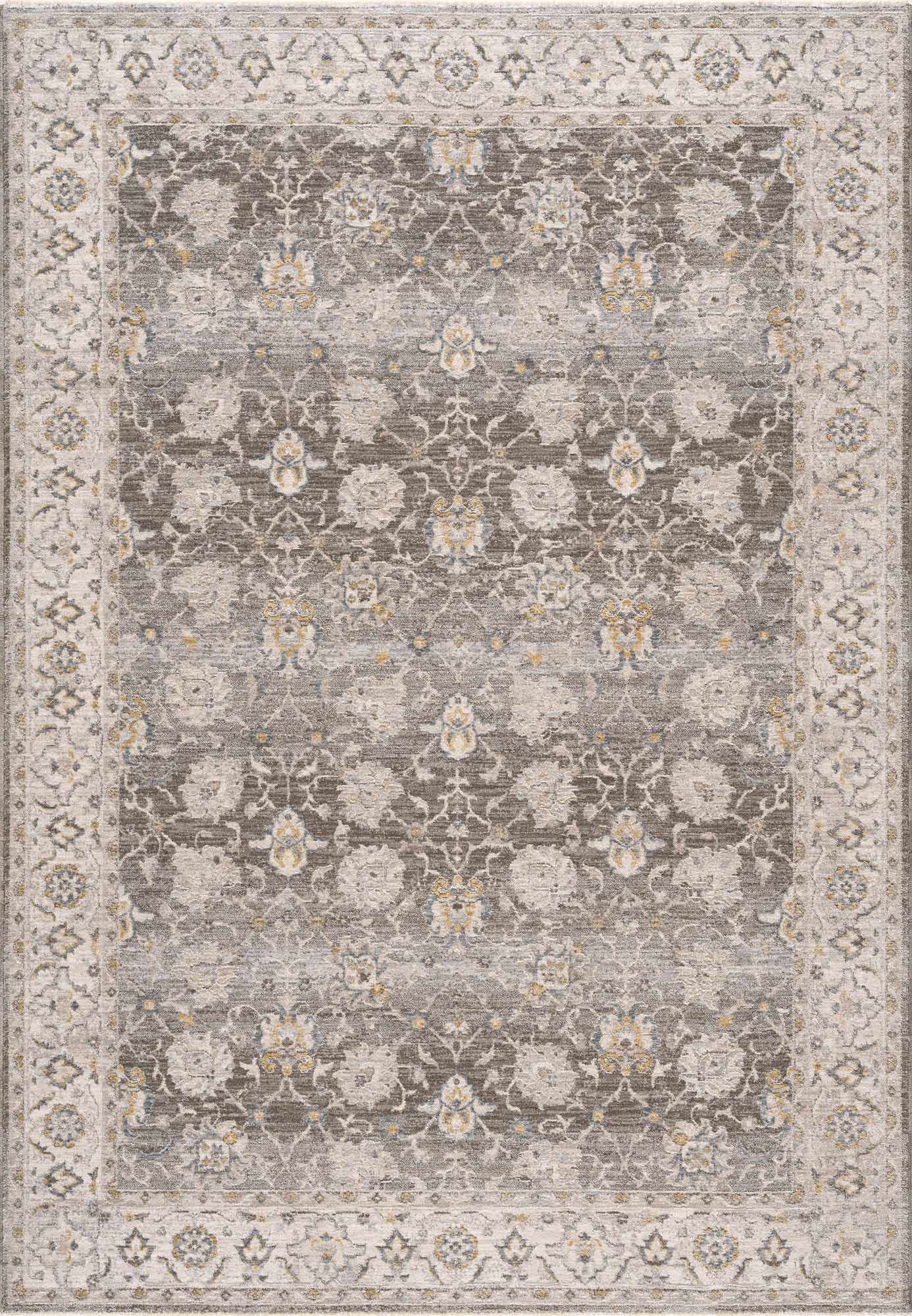 Amaru Green Textured Rug with Fringes by Boutique Rugs