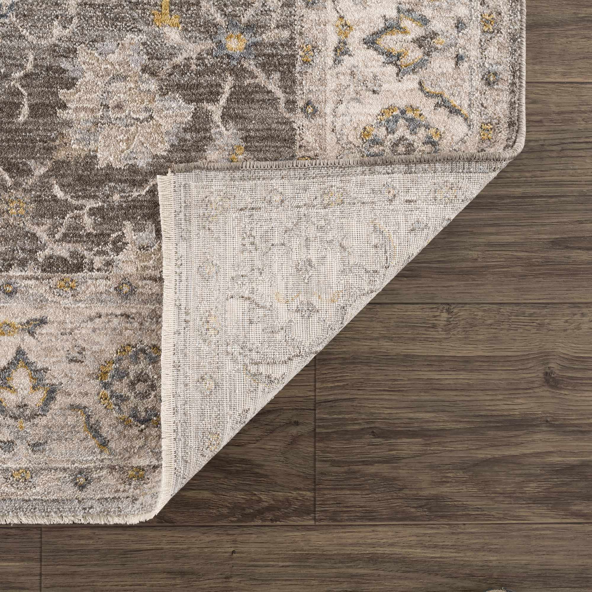 Amaru Green Textured Rug with Fringes by Boutique Rugs