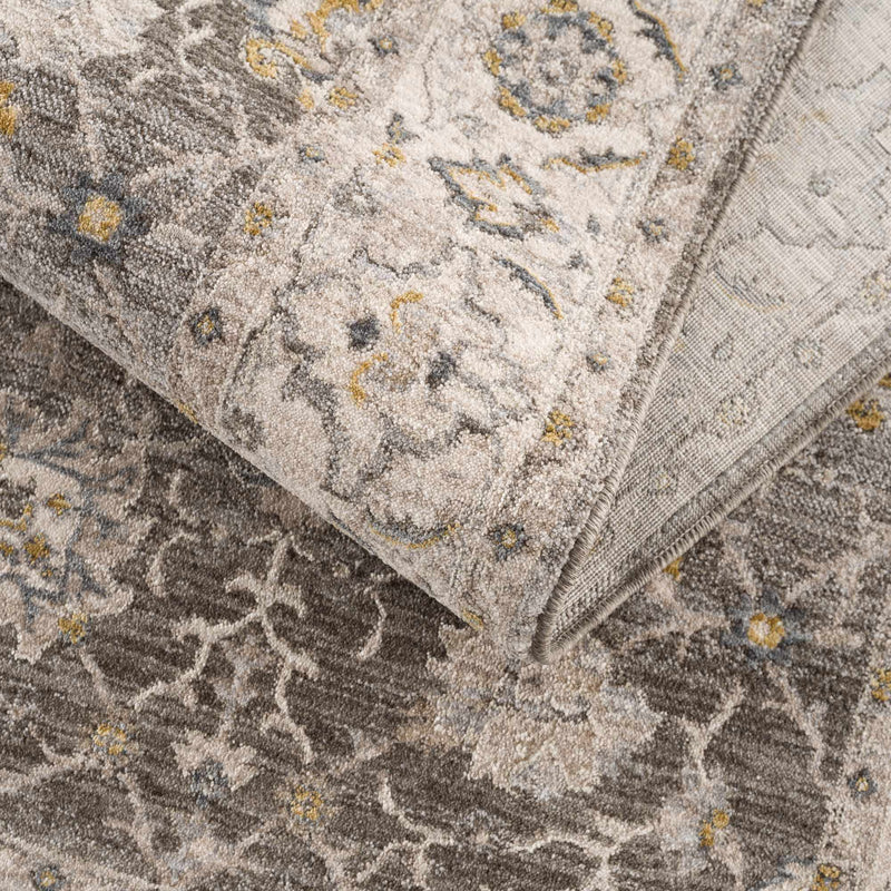 Amaru Green Textured Rug with Fringes by Boutique Rugs