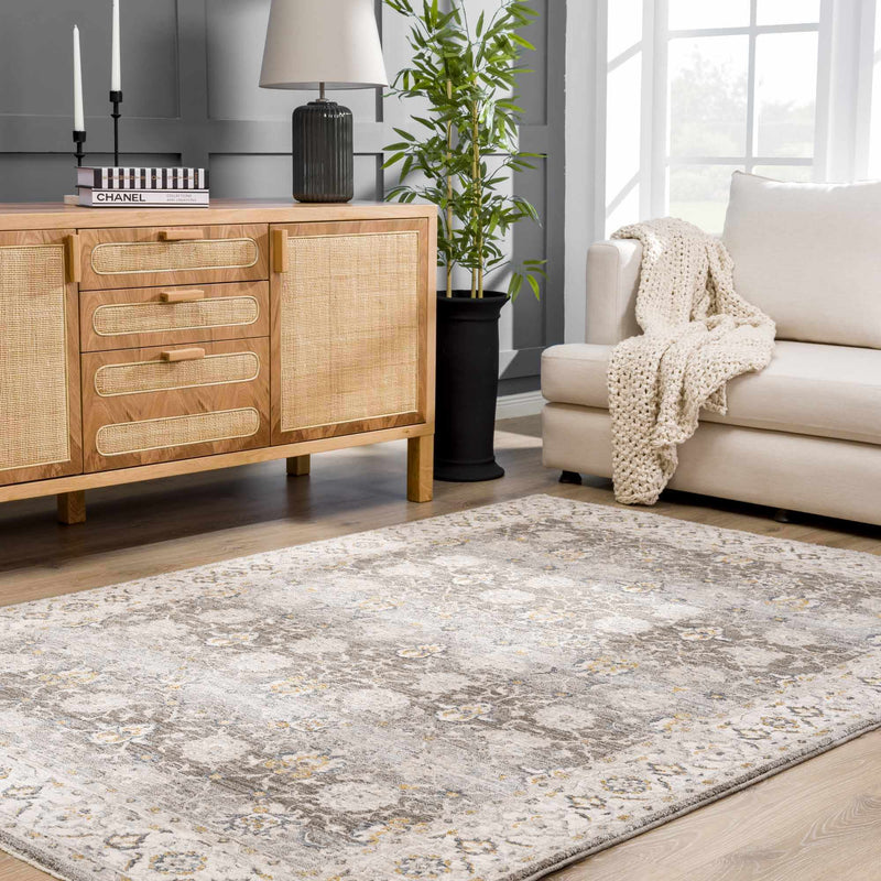 Amaru Green Textured Rug with Fringes by Boutique Rugs