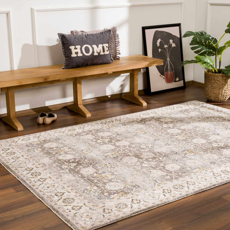 Amaru Green Textured Rug with Fringes by Boutique Rugs