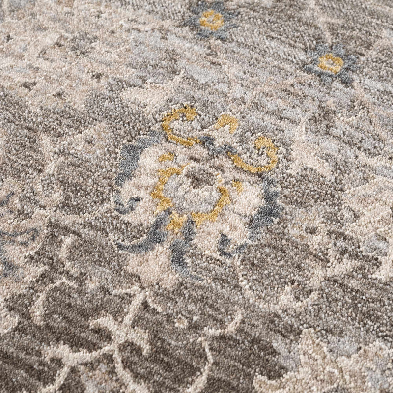 Amaru Green Textured Rug with Fringes by Boutique Rugs